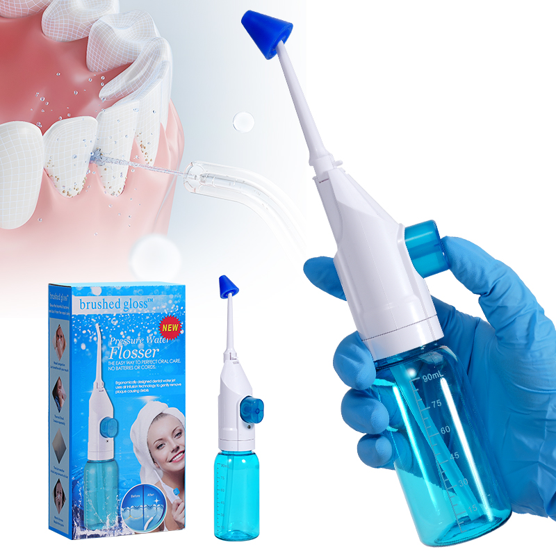 Dental Floss Picks - Irigator Oral Tekanan Tinggi Portabel Manual