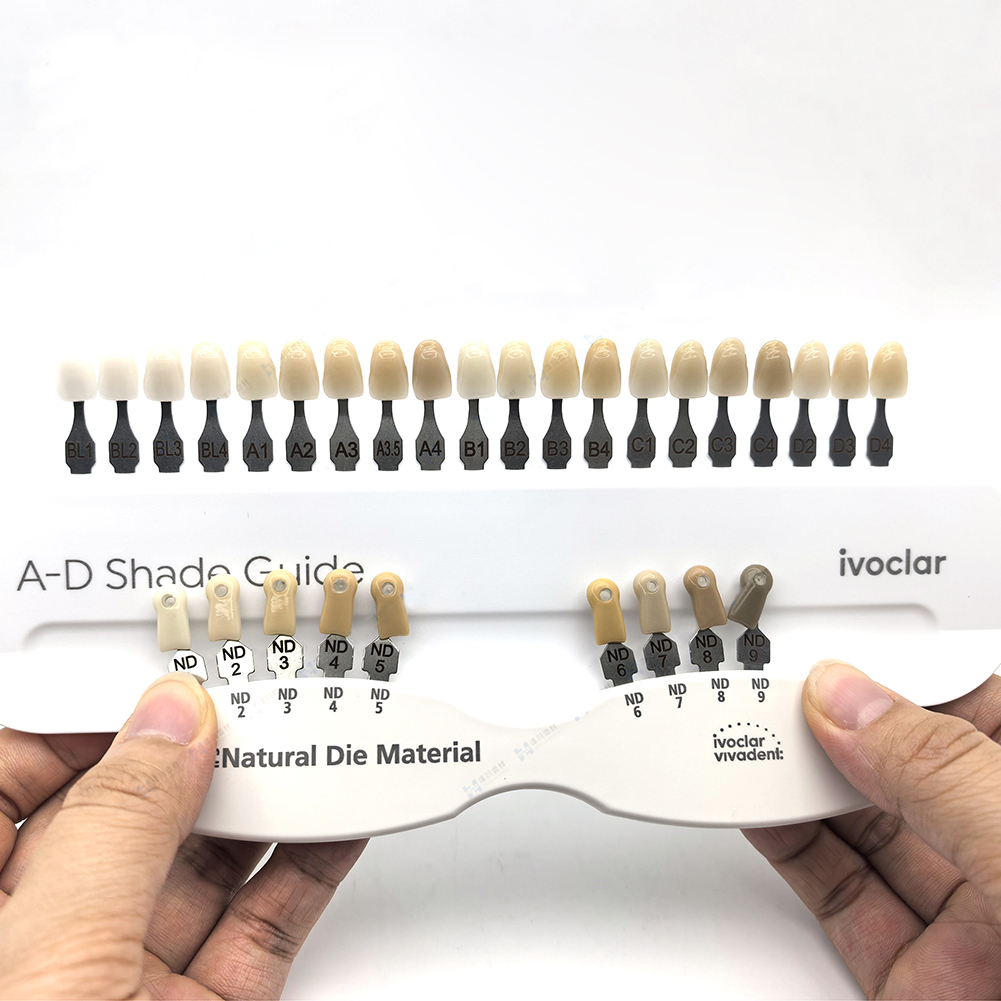 Teeth Whitening Flash - Panduan Warna Gigi Ivoclar, Komparator Pemutih