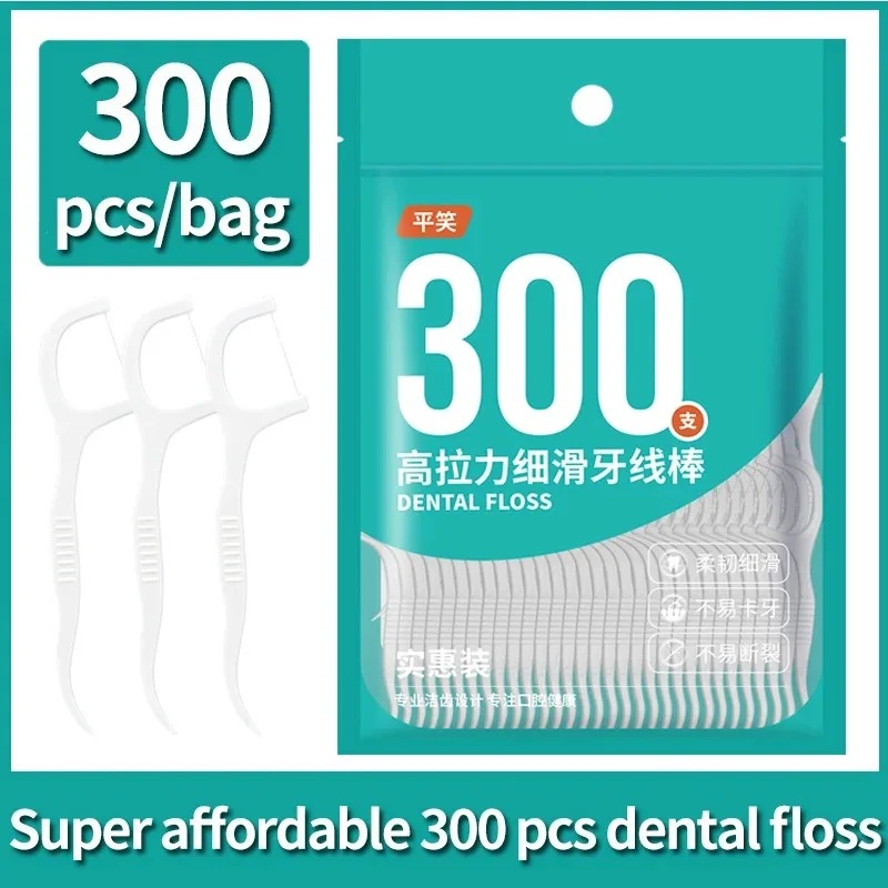 Dental Floss Picks - Tusuk gigi sekali pakai polimer halus
