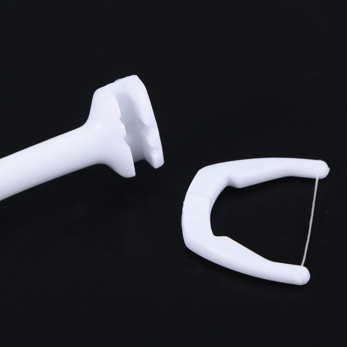 20 buah tusuk gigi dengan bena - Dental Floss Picks ulasan dan harga