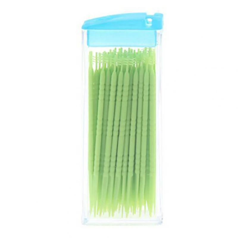 50 buah/boks perawatan mulut t - Dental Floss Picks ulasan dan harga