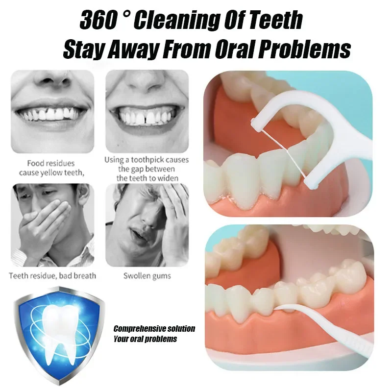 150 Buah Tusuk Gigi Tusuk Bena - Dental Floss Picks ulasan dan harga