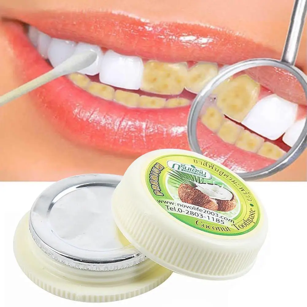 25g Rasyan Thai Clove Coconut  - Teeth Whitening Thailand ulasan dan harga