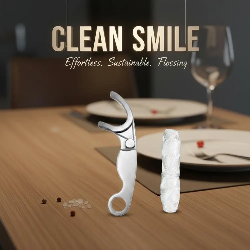 Tusuk Gigi Stainless Steel yan - Dental Floss Picks ulasan dan harga