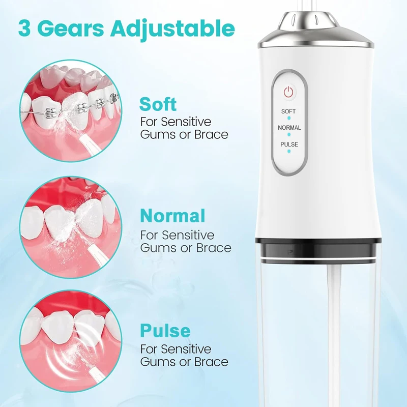 2026 Irigator Oral Portabel Pe - Dental Floss Picks ulasan dan harga