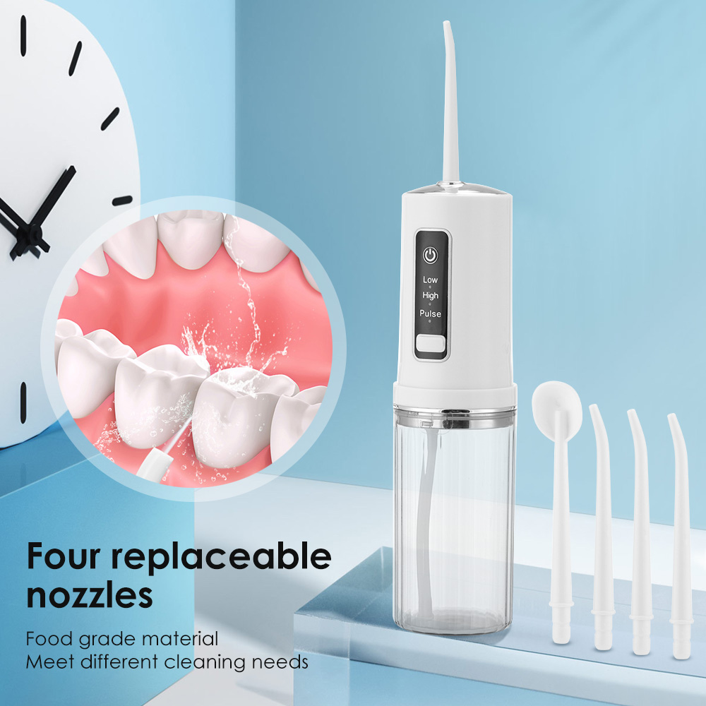 Irigator Oral portabel Flosser - Dental Floss Picks ulasan dan harga