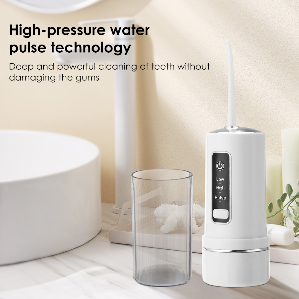 Irigator Oral portabel Flosser - Dental Floss Picks ulasan dan harga