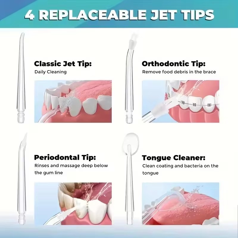 Irrigator Oral, Alat Pembersih - Dental Floss Picks ulasan dan harga