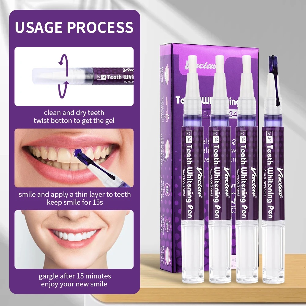 Pena Gel Pemutih Gigi Vaclav V - Teeth Whitening With Peroxide ulasan dan harga